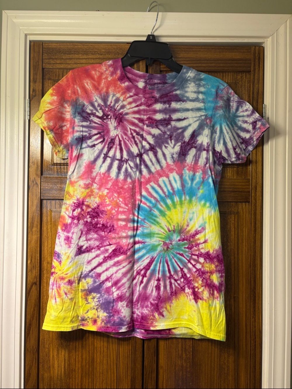 George Pink Purple Blue Tie-Dye Tee